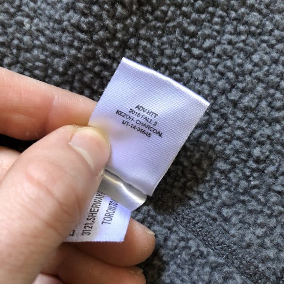 Untuckit kezoh fleece line full zip jacket size L - Picture 6 of 9